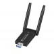 Двохдіапазонний USB 3.0 Wi-Fi 5 (AC) адаптер 2.4/5GHz 1300 Mbps (U3-AC1300-ID)
