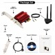 Трехдиапазонный PCI-E Wi-Fi 6E 5374Mbps + BT5.3 (Intel AX210) адаптер 2.4G/5G/6Ghz с выносной антенной + Bluetooth 5.3 (PCE-AXE3000-PRO)