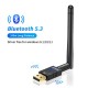 Дальнобойный беспроводной USB Bluetooth 5.3 Адаптер Zexmte с антенной (USB-BT-5.3-100m-zmt)