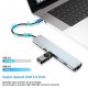 Мультифункциональный USB-хаб концентратор (8 в 1) RJ45+SD+TF+2*USB(Type-A)+HDMI+2*USB(Type-C)