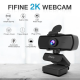 Веб-камера Fifine K420 2K QHD Black + штатив (K420QHD)
