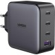 Зарядное устройство Ugreen 100W GaN CD226/40747 1xUSB-A 3xUSB-C QC4.0 100W GaN Tech Fast Black (CD226)