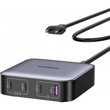 Зарядное устройство Ugreen 100W GaN CD328/90928 Nexode Series 3 х USB-C + USB-A GaN Черный (CD328)