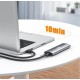 Внешний корпус UTHAI 10 Гбит/с для M.2 SSD NVMe (PCIe) USB 3.1 Type-C (U-NVMe-10Gbps)