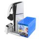 Підставка для Sony PlayStation 5 Slim з зарядкою для  геймпадів DualSense iPega PG-P5S023