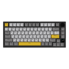 Бездротова механічна клавіатура Ajazz AK820 PRO 75% Flying Fish Switch Black RGB (AK820PRO-FF-BGY)