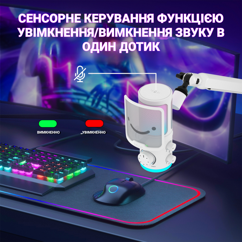 USB мікрофон Fifine TAM6W