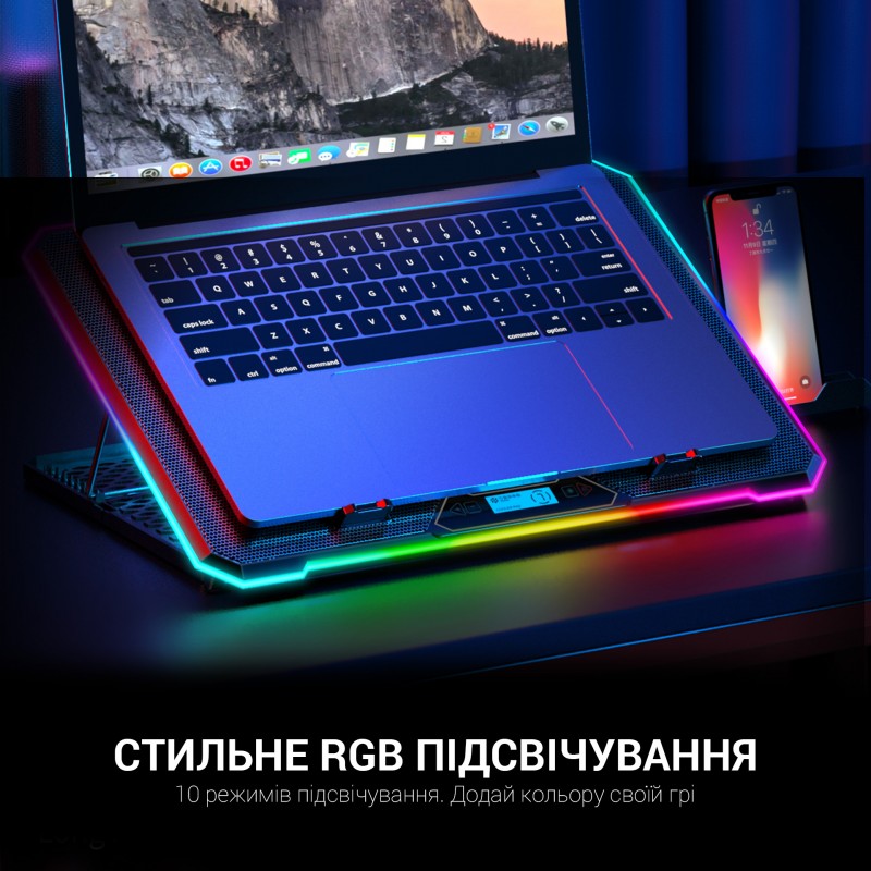 Підставка для охолодження ноутбука GamePro (CP940)