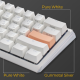 Механічна клавіатура Ducky One 3 Mini Cherry MX Silent red RGB White UA
