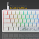Механічна клавіатура Ducky One 3 Mini Cherry MX Silent red RGB White UA