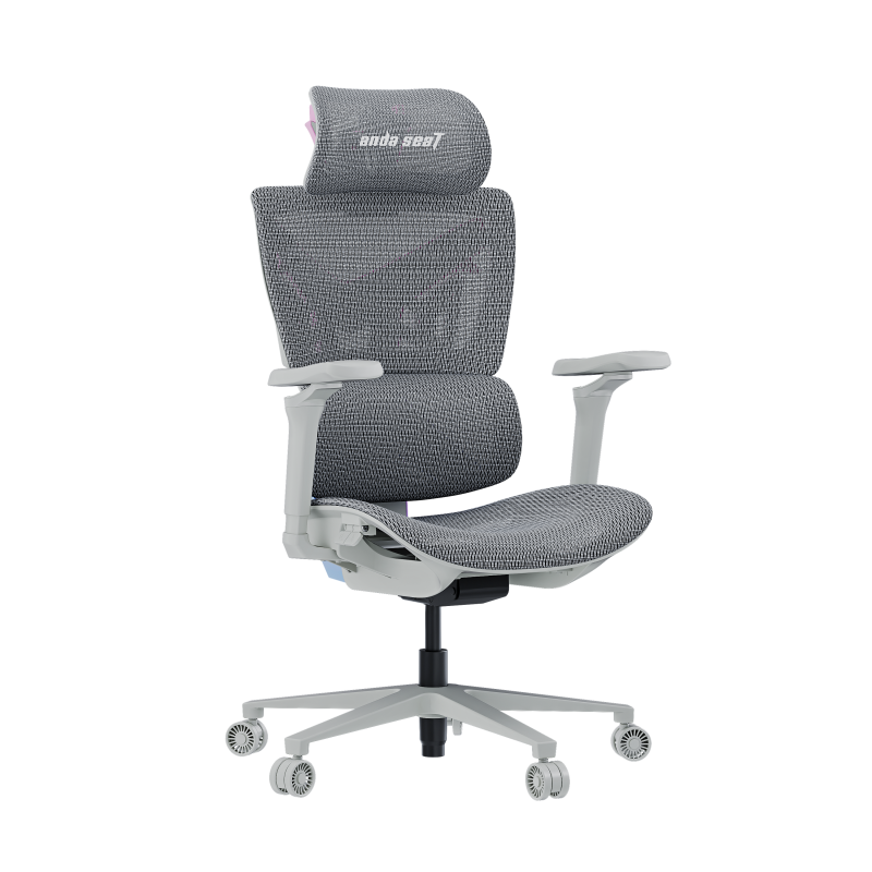 Крісло ігрове Anda Seat X-Air Pro Size XL Mesh Gray Twilight