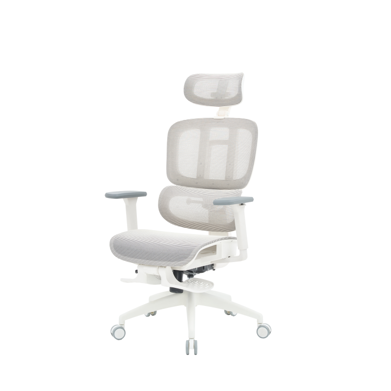 Крісло офісне OfficePro Skyline OC750-W-LG-LG
