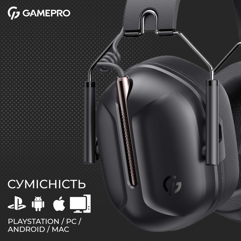 Ігрова гарнітура GamePro Genesis Hunter (HS1350B)