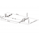 Підставка для клавіатури OfficePro KT145B Black