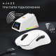 Ігрова бездротова миша Ajazz  AJ179 APEX -3 Mod-White-3950-8K Charging Dock