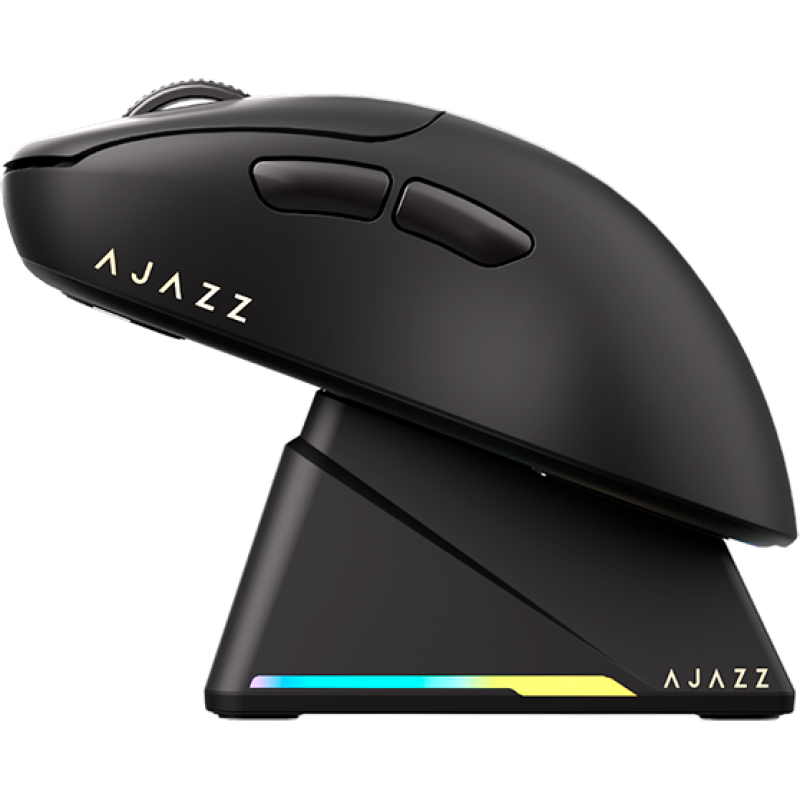 Ігрова бездротова миша Ajazz  AJ179PRO -3 Mod-Black-3395-8K Charging Dock