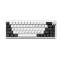 Бездротова механічна клавіатура GamePro Asgard Valhalla  (MK210W Pro) 65% QLAB orange switches
