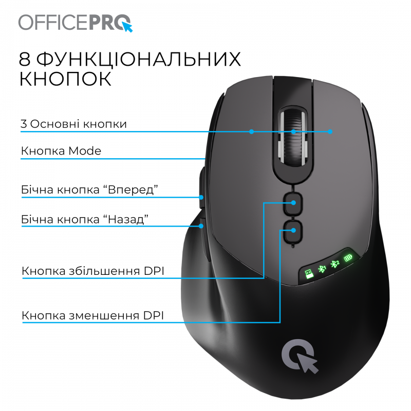 Бездротова миша OfficePro M520B