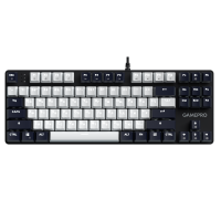 Дротова механічна клавіатура GamePro Genesis Metallic (MK110B) 87% Red switches
