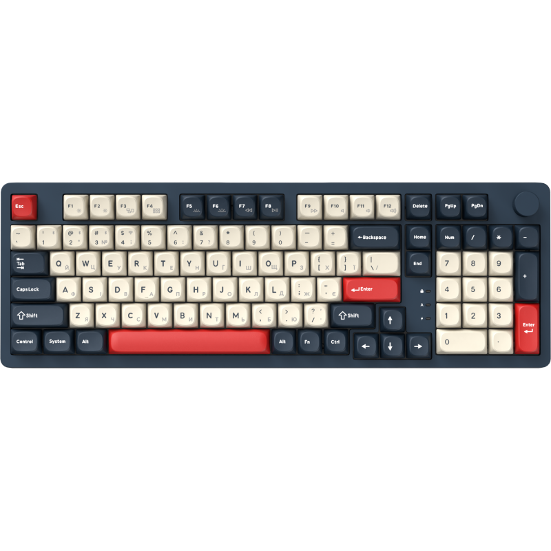 Бездротова механічна клавіатура GamePro Asgard Drakkar (MK305BL)