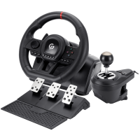 Ігрове кермо GamePro RW038PM з педалями та коробкою передач PC/XBOX360/XBOXONE/SWITCH/PS3/PS4