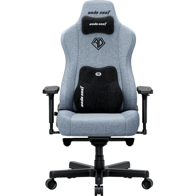 Крісло ігрове Anda Seat Kaiser 3E XL Gray Blue Fabric