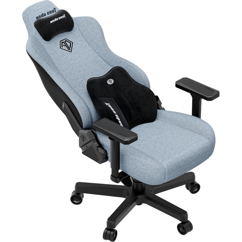 Крісло ігрове Anda Seat Kaiser 3E XL Gray Blue Fabric