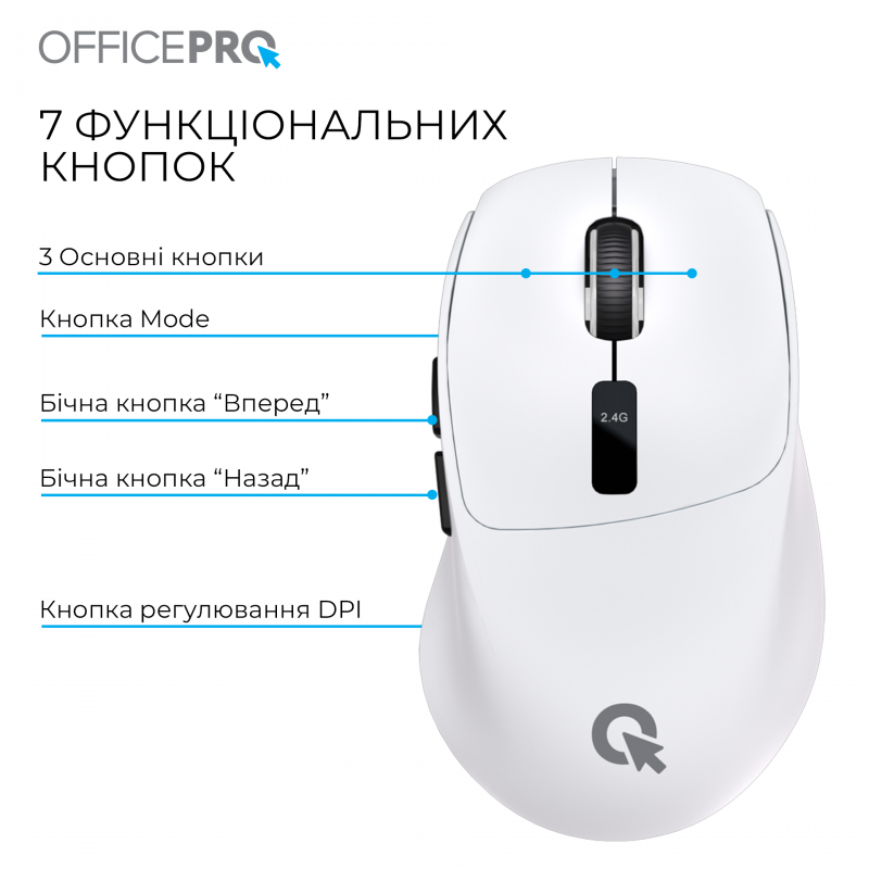 Бездротова миша OfficePro M398W
