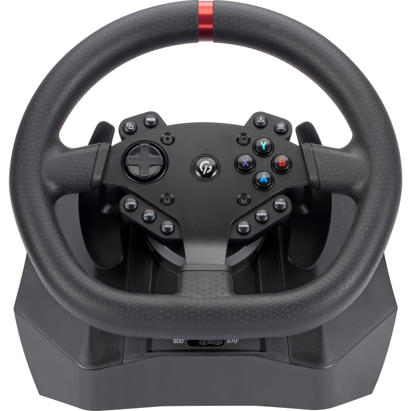 Ігрове кермо GamePro RW575PM з педалями та коробкою передач XBOX ONE/PS4/PS3/PC/SWITCH