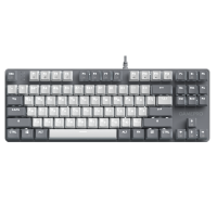 Дротова механічна клавіатура GamePro Genesis Metallic (MK110G) 87% Red switches