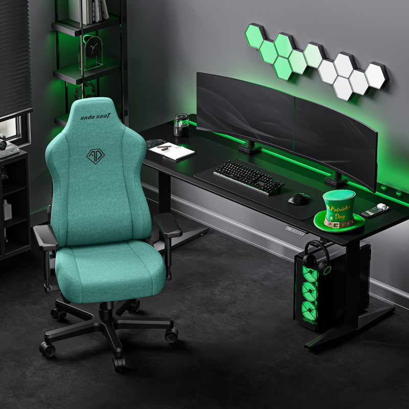 Крісло ігрове Anda Seat Kaiser 3E XL Light Blue Fabric