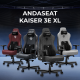 Крісло ігрове Anda Seat Kaiser 3E XL Light Blue Fabric