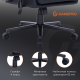 Крісло ігрове GamePro GC760DG Fabric Dark Gray