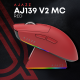 Бездротова ігрова миша Ajazz AJ139 V2 MC Red (AJ139-V2-MC-R)