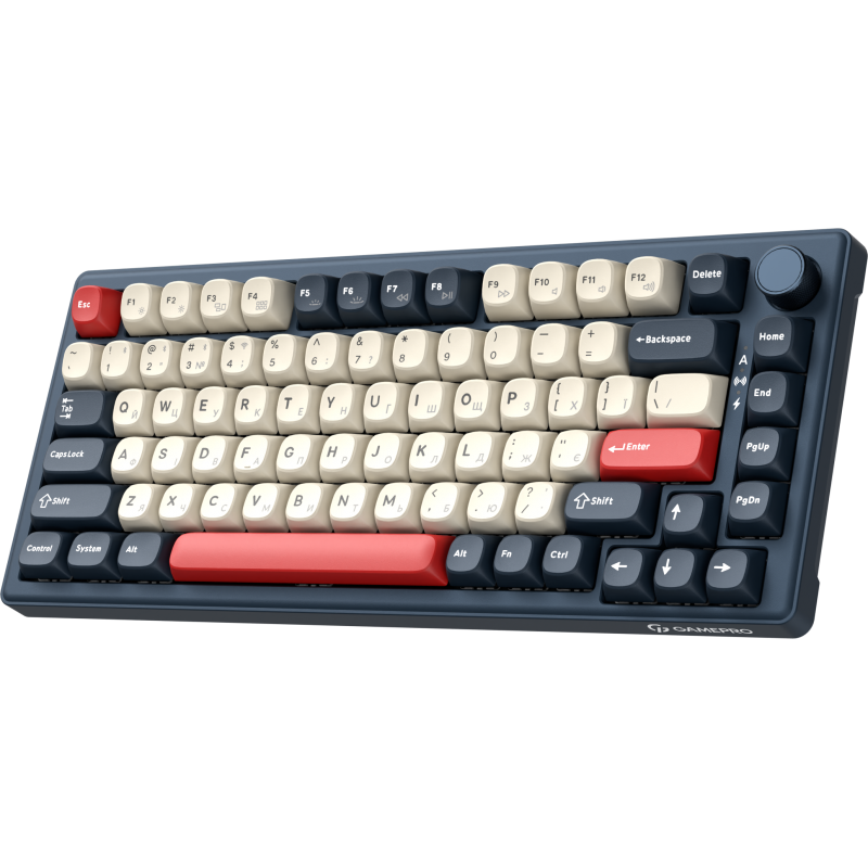 Бездротова механічна клавіатура GamePro Asgard Yord (MK266BL)