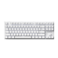 Дротова механічна клавіатура GamePro Genesis Joker (MK124W) 87% Red switches