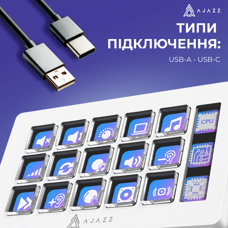 Контролер для стримінгу AKP153E White (AKP153E-W)