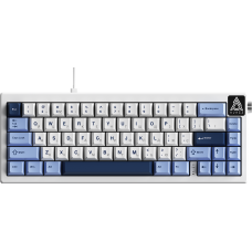 Дротова механічна клавіатура Ajazz AK650 Sea Salt switches Blue White Blue (AK650-SS-BWB)