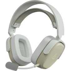 Бездротова ігрова гарнітура Ajazz AHM09 MAX Gray White (AHM09-MAX-GW)