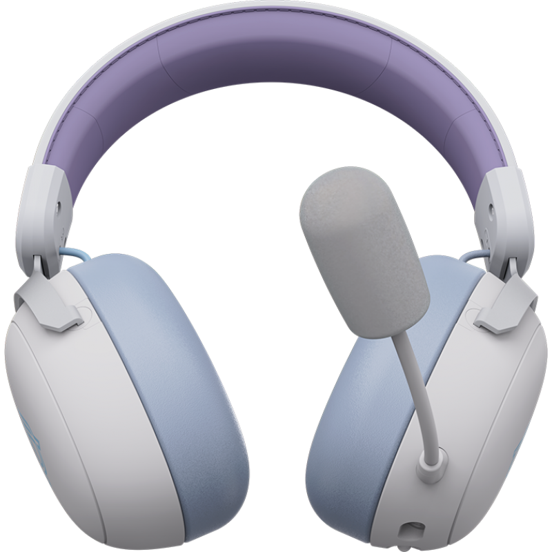 Бездротова ігрова гарнітура Ajazz AHM08 MAX Purple White Blue (AHM08-MAX-PWB)