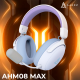 Бездротова ігрова гарнітура Ajazz AHM08 MAX Purple White Blue (AHM08-MAX-PWB)