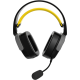 Бездротова ігрова гарнітура Ajazz AHM09 MAX Black Gray Yellow (AHM09-MAX-BGY)
