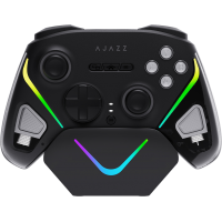 Бездротовий геймпад з док-станцією Ajazz GP100 Set Black (GP100S-B)