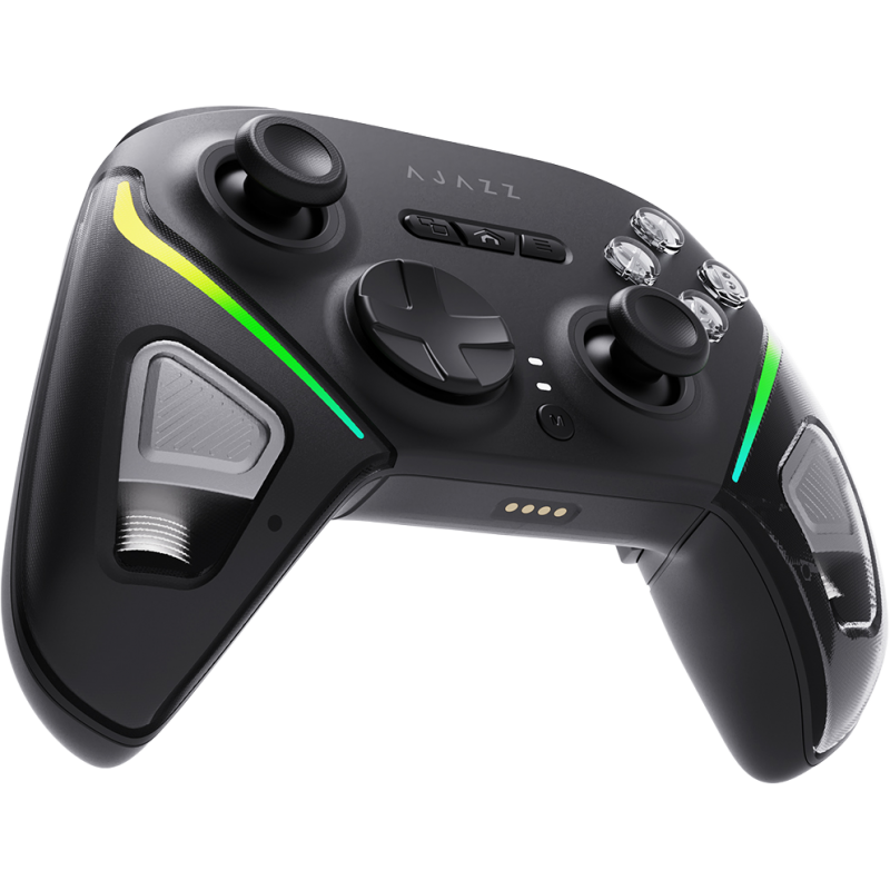 Бездротовий геймпад з док-станцією Ajazz GP100 Set Black (GP100S-B)