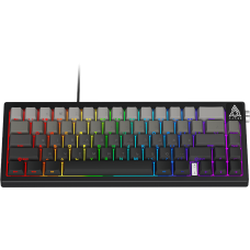 Дротова механічна клавіатура Ajazz AK650 Day Dream switches Gradient Black Grey (AK650-DD-BG)