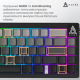 Дротова механічна клавіатура Ajazz AK650 Day Dream switches Gradient Black Grey (AK650-DD-BG)