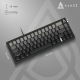 Дротова механічна клавіатура Ajazz AK650 Day Dream switches Gradient Black Grey (AK650-DD-BG)