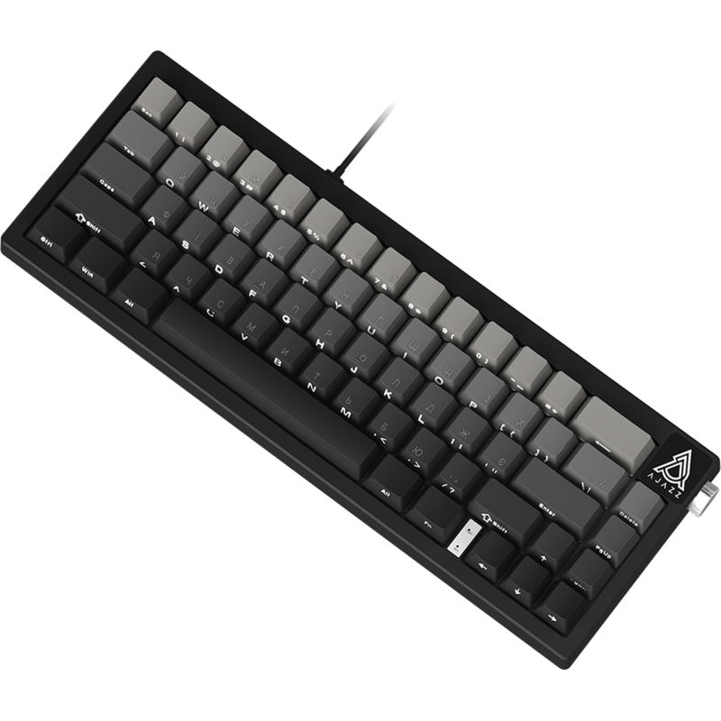 Дротова механічна клавіатура Ajazz AK650 Day Dream switches Gradient Black Grey (AK650-DD-BG)