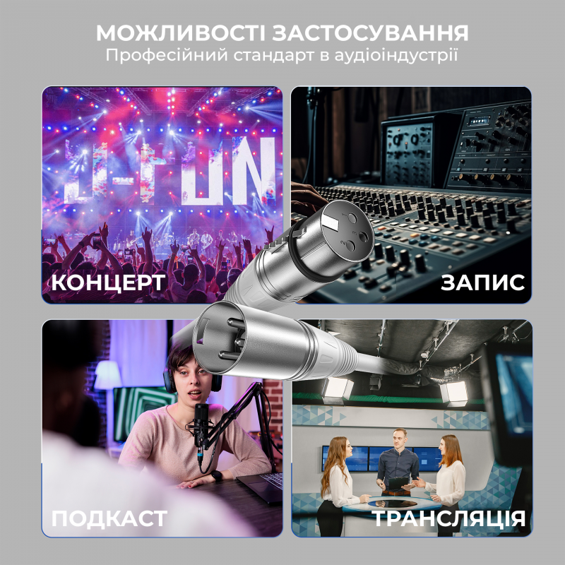 XLR-кабель Fifine L9CW