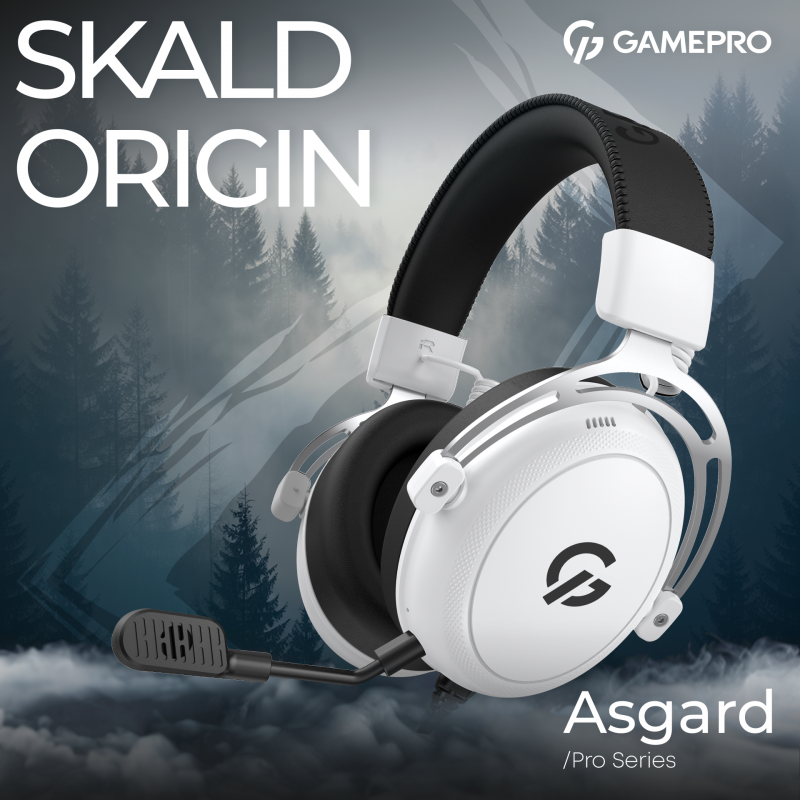 Бездротова ігрова гарнітура GamePro Asgard Skald (HS850W)